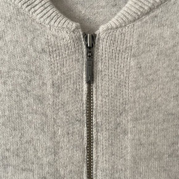 Frontgate 100% Mongolian Cashmere Bomber Lounge Set Size L/XL Ivory Quiet Luxury - Picture 7 of 16